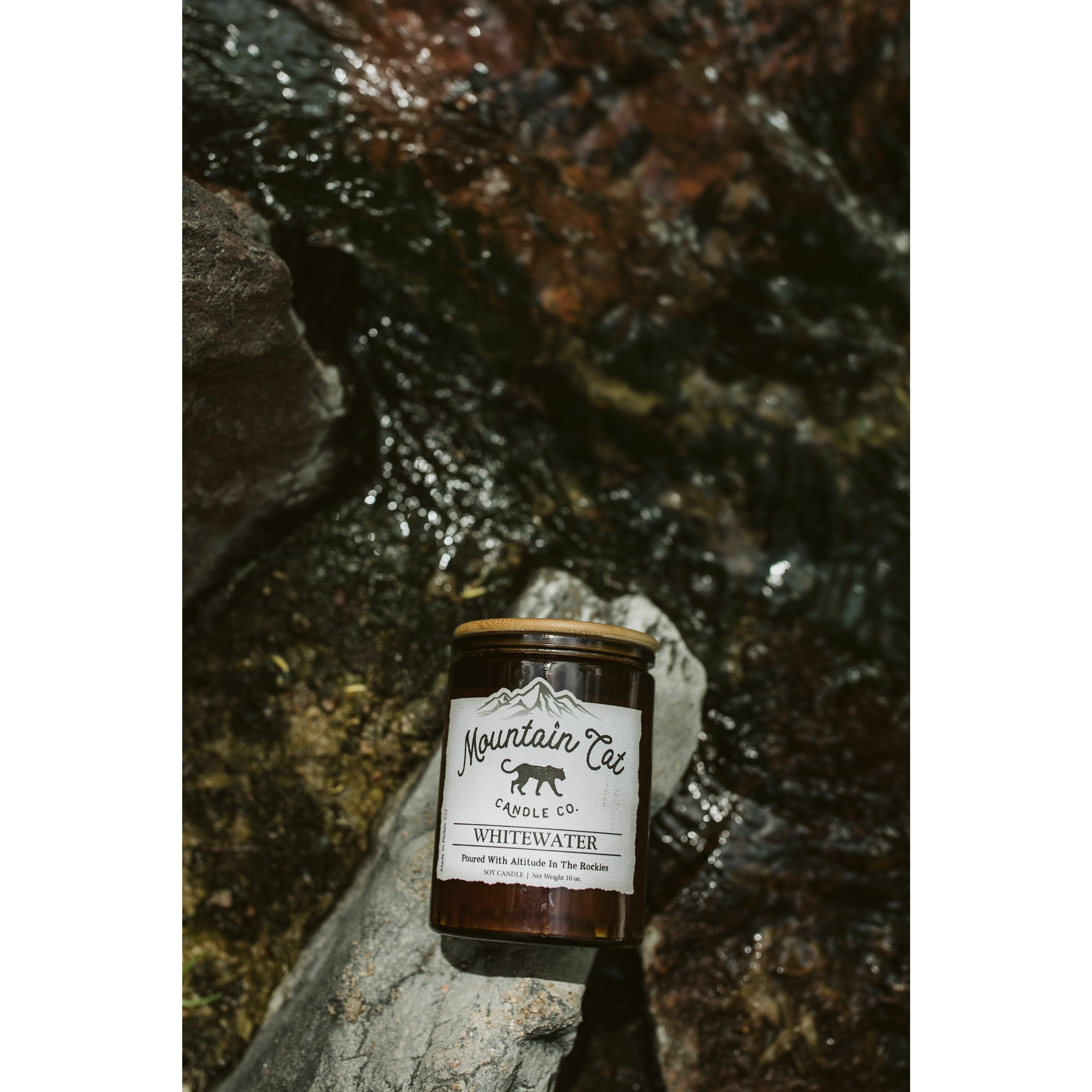 Rustic Cabin Collection - Amber Jar Candles Mountain Cat Candle Co. 