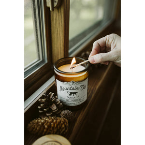 Rustic Cabin Collection - Amber Jar Candles Mountain Cat Candle Co. 