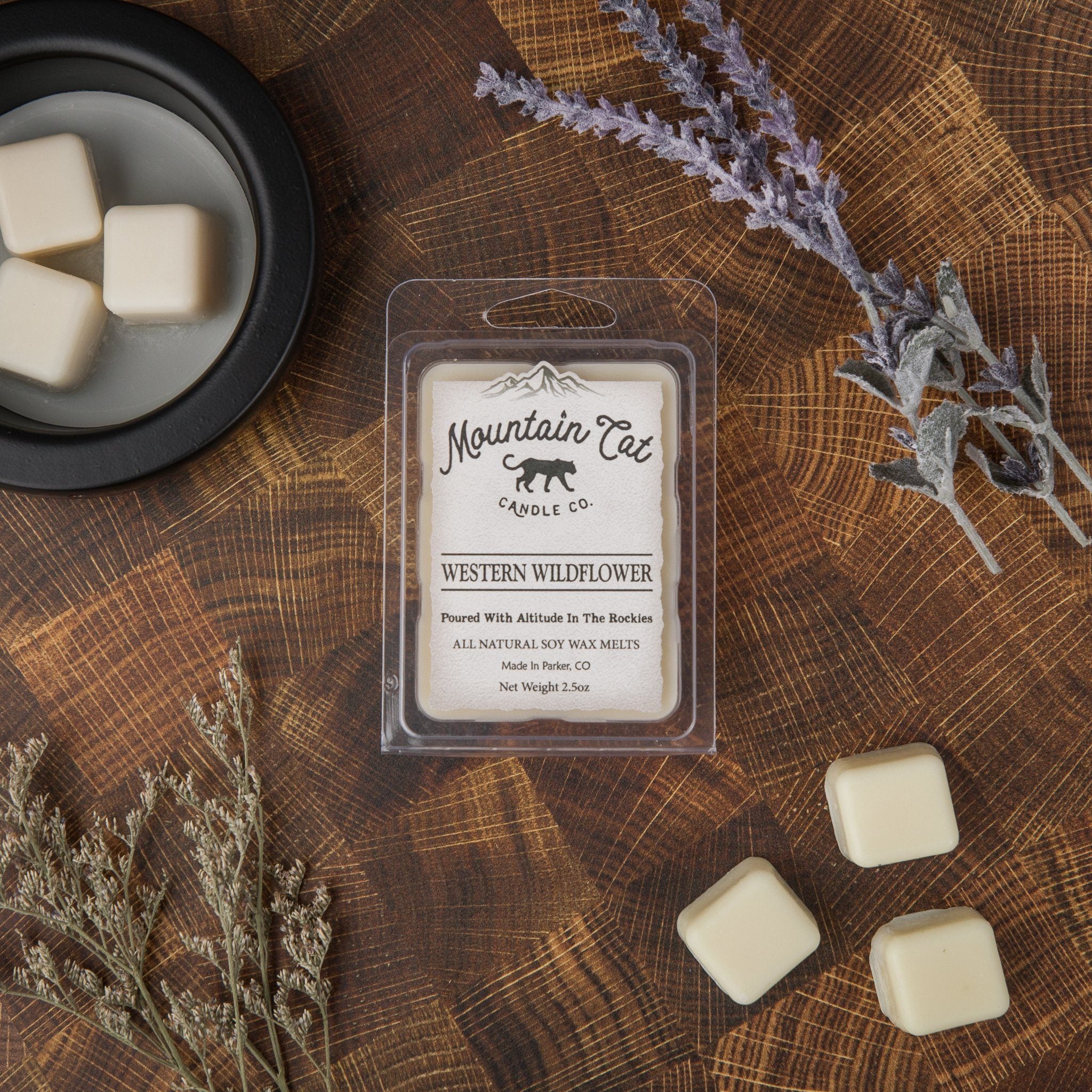 Western Wildflower - Rustic Cabin Collection Candles Mountain Cat Candle Co Wax Melt 